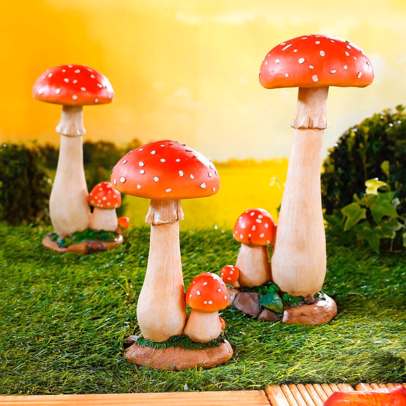 Dekorácia muchotrávka, 25 cm