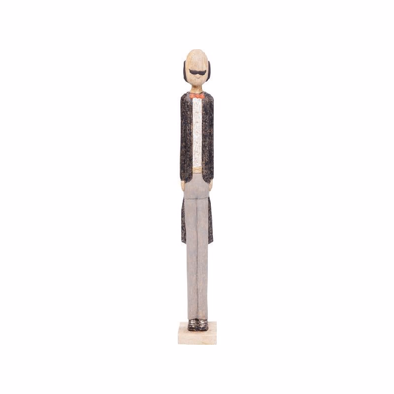 Butler dekoratívna postavička 95 cm mango