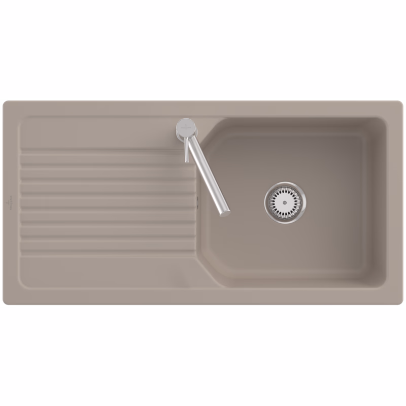 VILLEROY & BOCH VILLEROY & BOCH - Keramický drez Villeroy &amp; Boch Linara 60, 338601AM Almond 338601AM