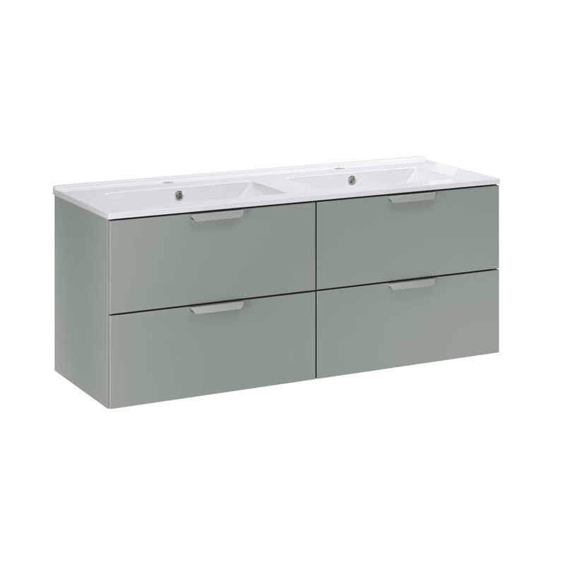 ArtCom Kúpeľňová skrinka s umývadlom ASTER Green U120cm | 120 cm