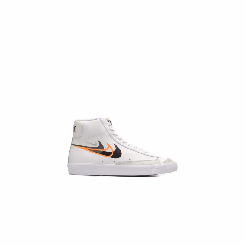 Pánska vychádzková obuv NIKE Blazer Mid 77 white bright mandarin medium ash black