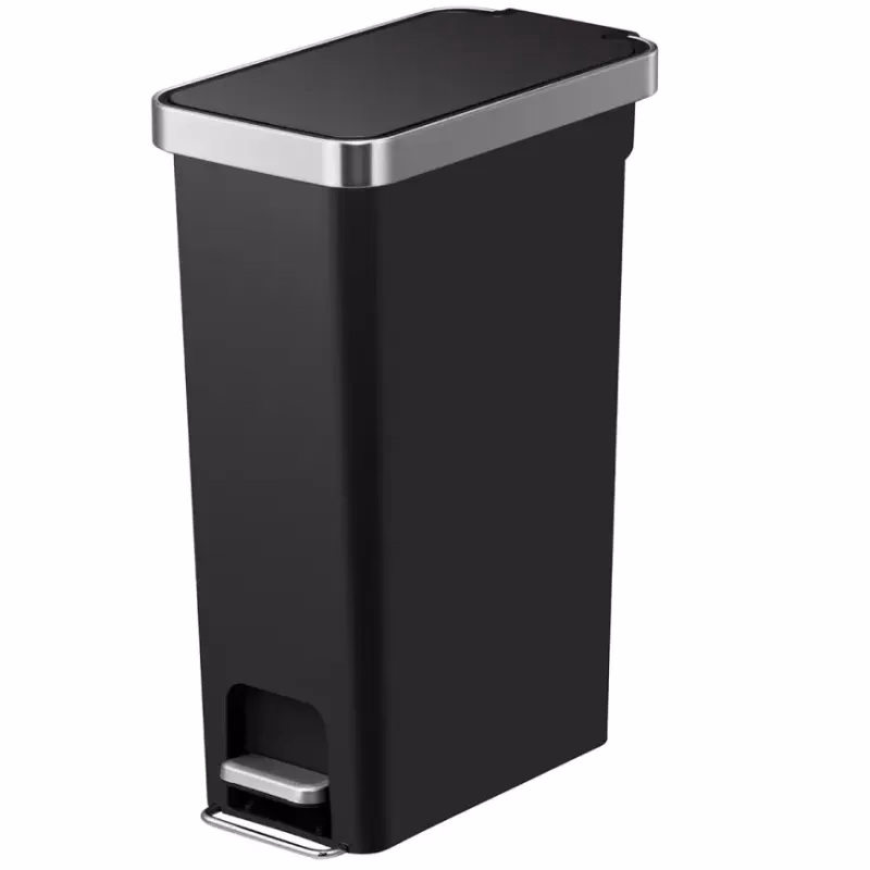 Odpadkový kôš Eko Hana slim 40l čierna 626840