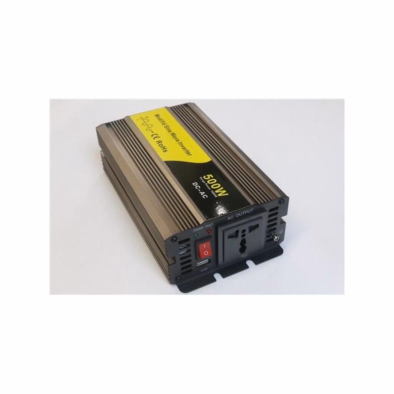 EUROCASE menič napätia DY-8109-12, AC/DC 12V/230V, 500W, USB