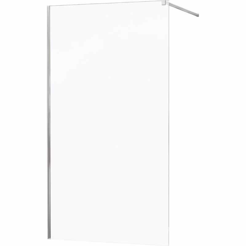 MEXEN/S - KIOTO Sprchová zástena WALK-IN 110x200 cm 8 mm, chróm, transparent 800-110-101-01-00