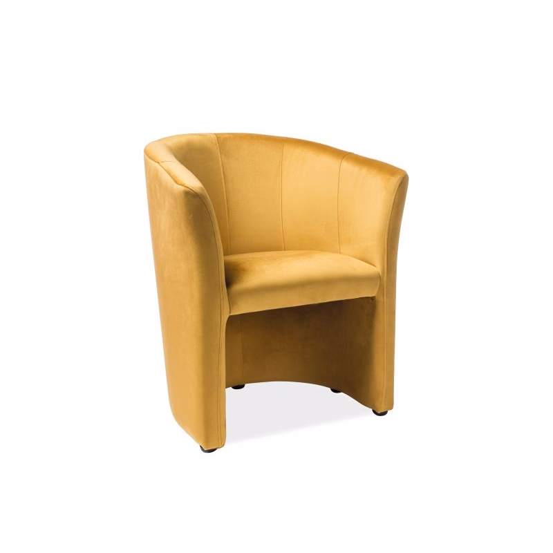 Signal Kreslo TM-1 Velvet Farba: Curry / Bluvel 68