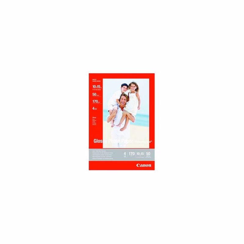 Canon Photo paper glossy, GP-501, foto papier, lesklý, 0775B005, biely, 10x15cm, 4x6", 210 g/m2, 10 ks, atramentový