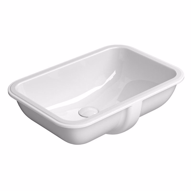 GSI - PURA/CLASSIC keramické umývadlo pod dosku 38x55cm, bielá ExtraGlaze 724311