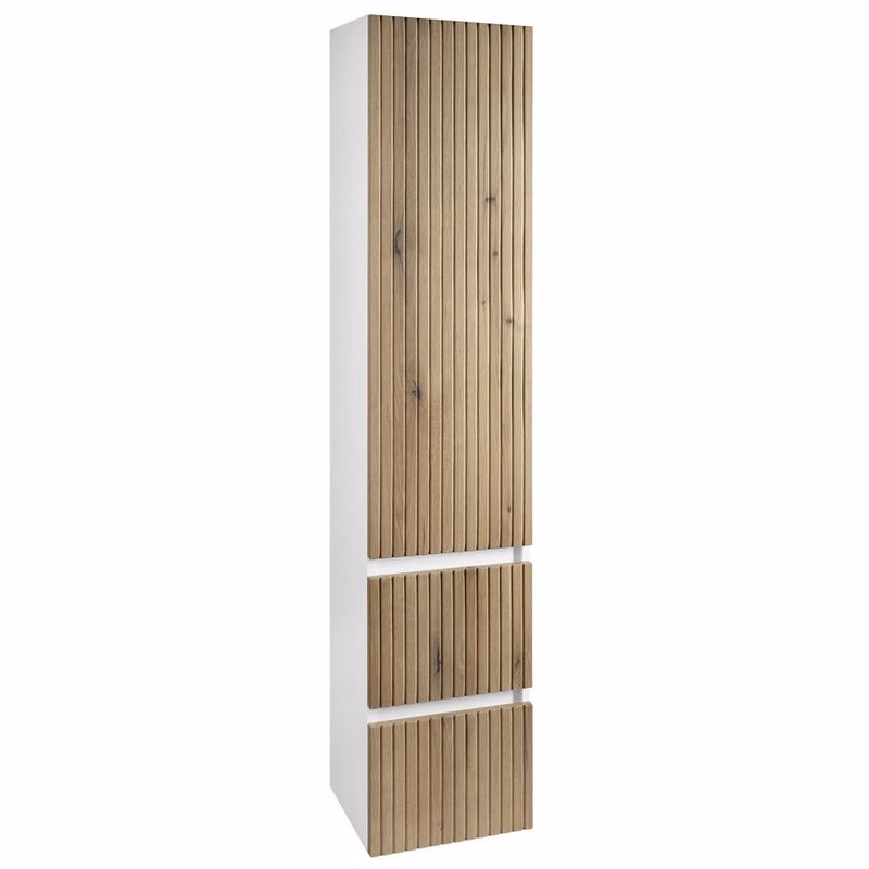 AQUALINE - PANEDA STRIP skrinka vysoká 35x165x31cm, dub emporio, ľavá/pravá PN265