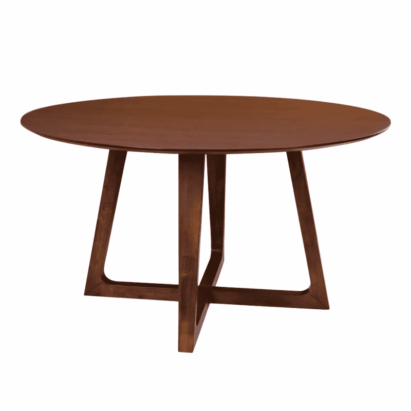 Elvisia Jedálenský stôl HELLERUP | orech 137 cm
