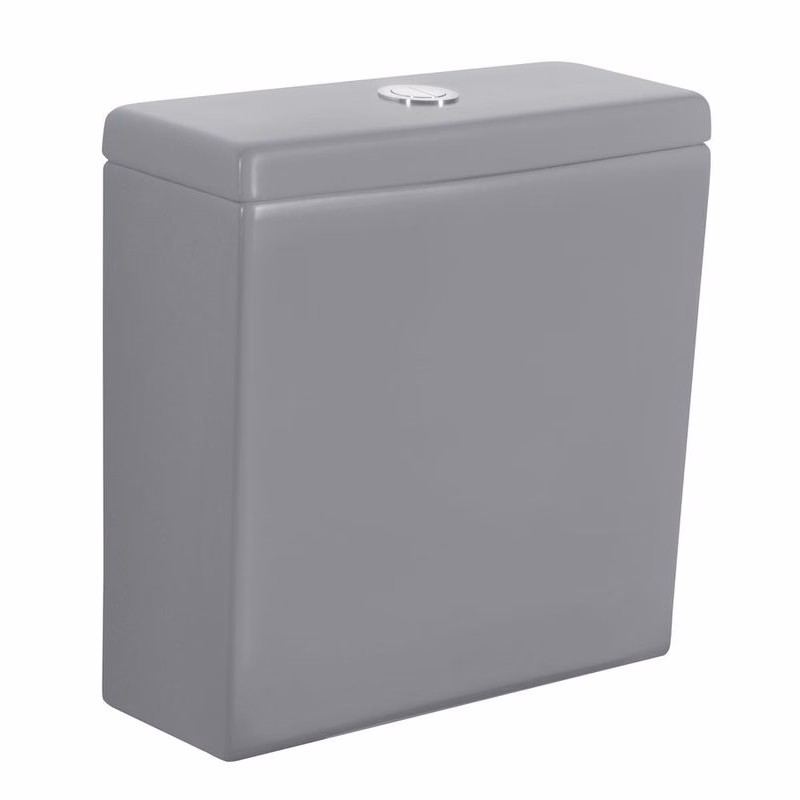 SAPHO - PACO keramická splachovacia nádržka pre kombi WC, šedá mat PC1012GR-112
