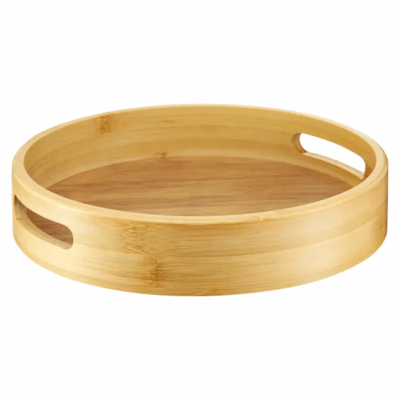 Bambusový podnos Am-Natural 29,5 cm okrúhly 29557