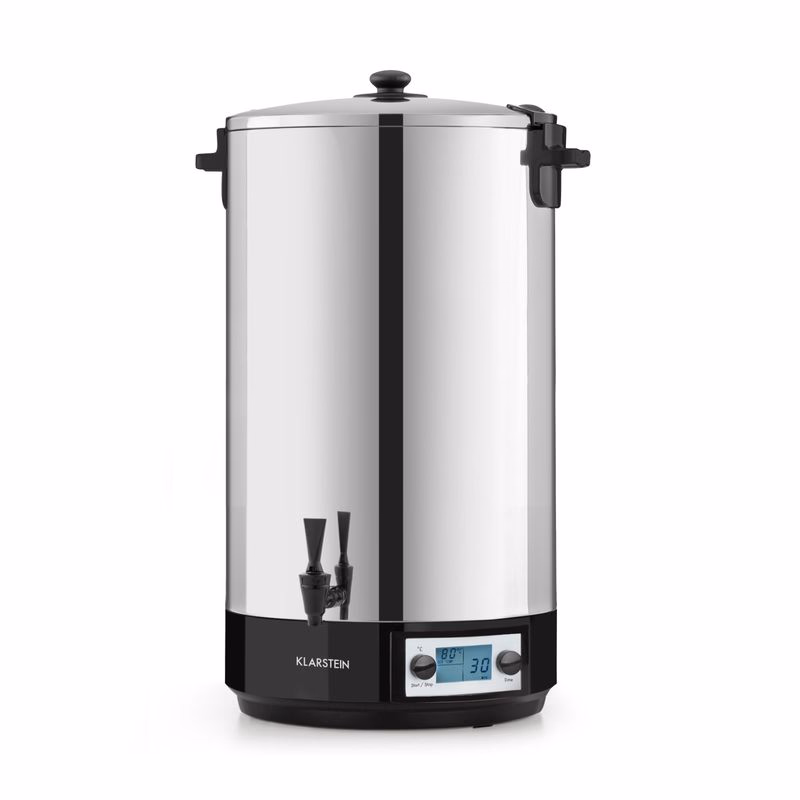 Klarstein KonfiStar 60, zavárací hrniec, dávkovač nápojov, 60 l, 2500 W, 100 °C, 180 min, digitálny