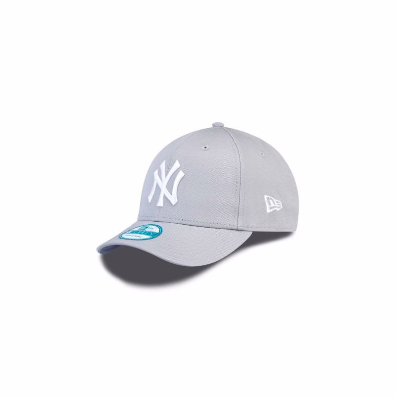 Šiltovka NEW ERA 940 MBL BASIC NY Yankees Grey White NOS