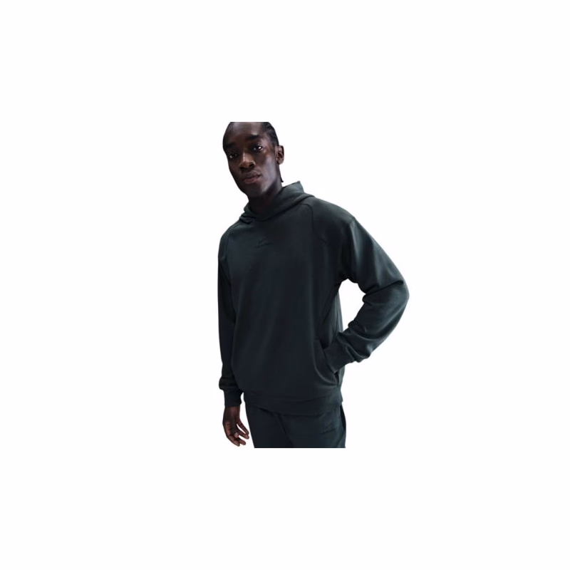 Pánska tréningová mikina s kapucňou NIKE PRO M NP DF NPT MIDLAYER HOODIE SEAWEED BLACK
