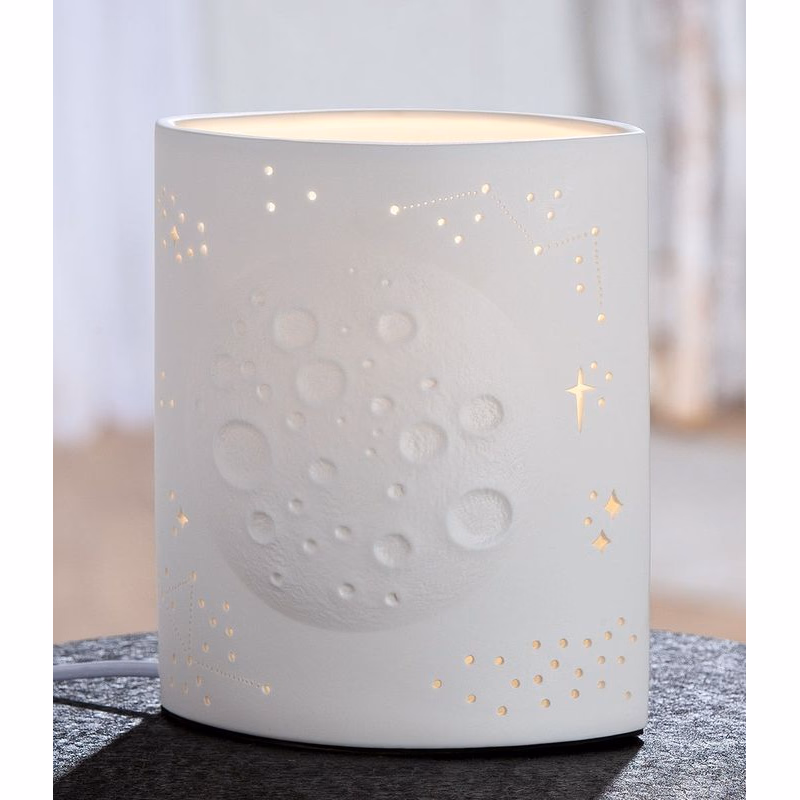 Keramická stolová lampa Moon "Moon"
