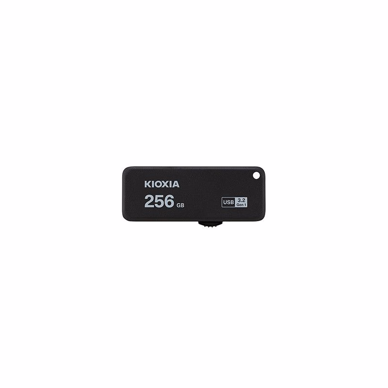 Kioxia USB flash disk, USB 3.0, 256GB, Yamabiko U365, Yamabiko U365, čierny, LU365K256GG4