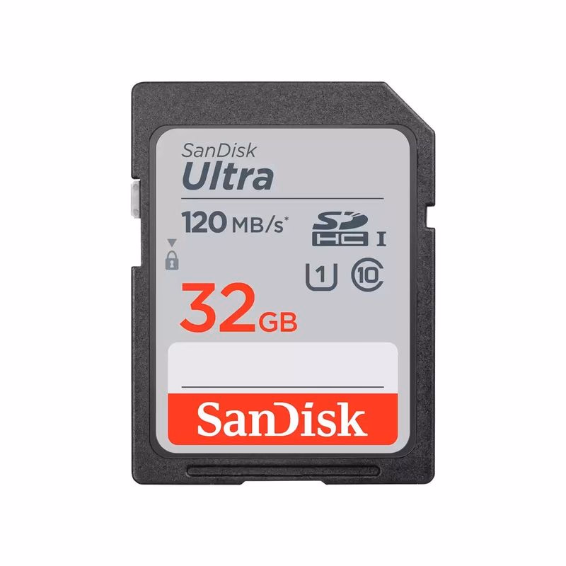 SanDisk SDHC karta 32 GB Ultra (R:120/W:120 MB/s, UHS-I, C10)