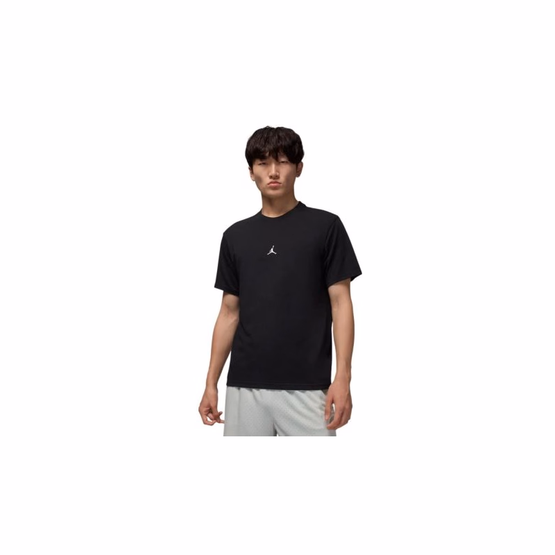 Pánske tričko s krátkym rukávom NIKE M JORDAN DF SPRT JUMPMAN SS CREW-010 BLACK WHITE