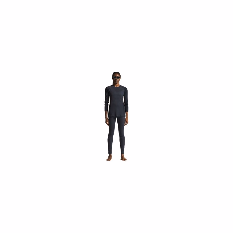 Dámske termoprádlo vrchný a spodný diel CRAFT CORE WARM BASELAYER SET W-375395-Blues DK Navy