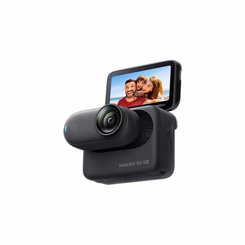 Insta360 GO 3S - 128GB miniatúrna magnetická akčná kamera, čierna