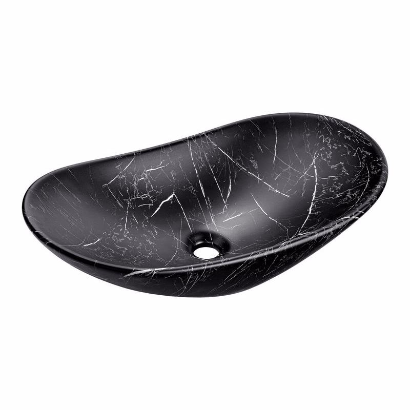 ArtCom Keramické umývadlo LENA MB2 | čierny mat 60 cm