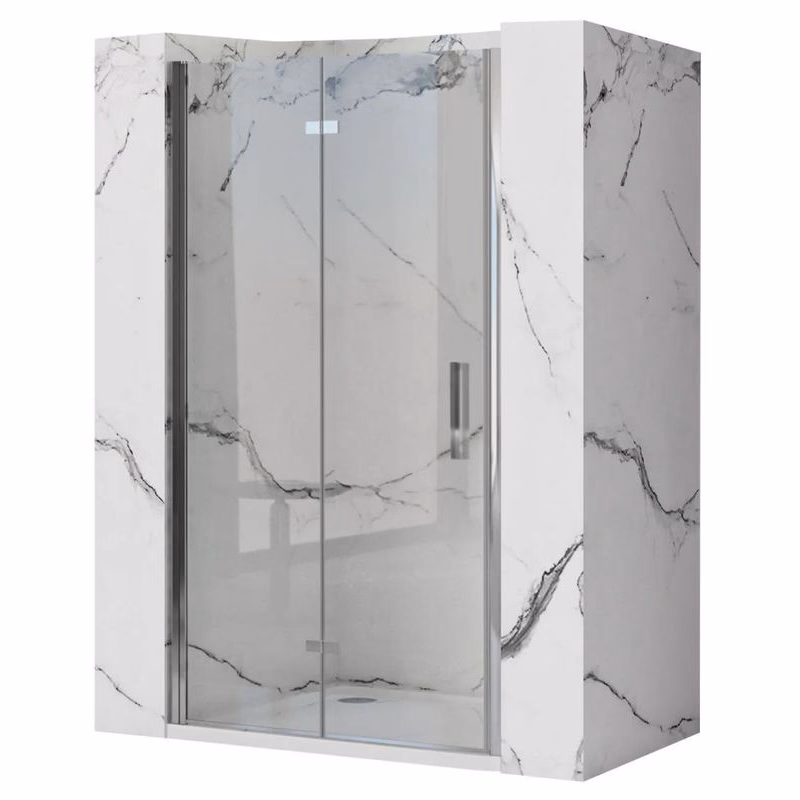 REA/S - Sprchové Dvere Molier Chrome + Profil 100 KPL-K6371