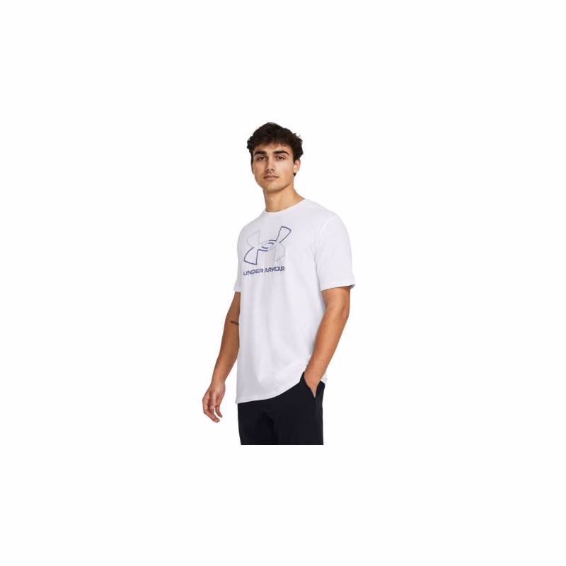 Pánske tričko s krátkym rukávom UNDER ARMOUR UA GL FOUNDATION UPDATE SS-WHT