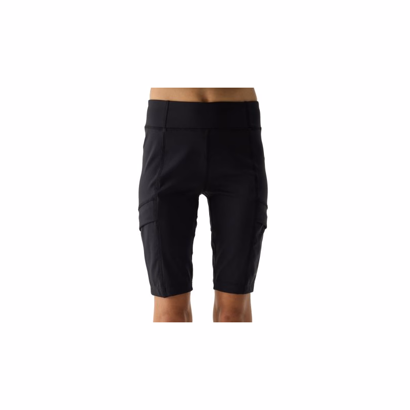 Dievčenské turistické kraťasy 4F JUNIOR SHORTS FNK-4FJWSS24TFSHF436-21S-BLACK