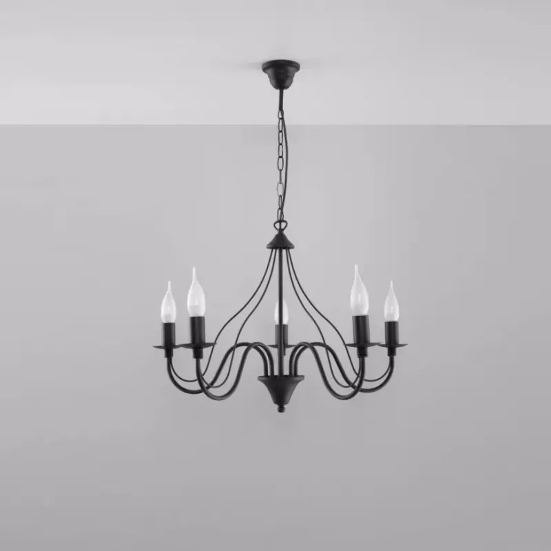 Luster Minerwa 5 A-0218 čierna