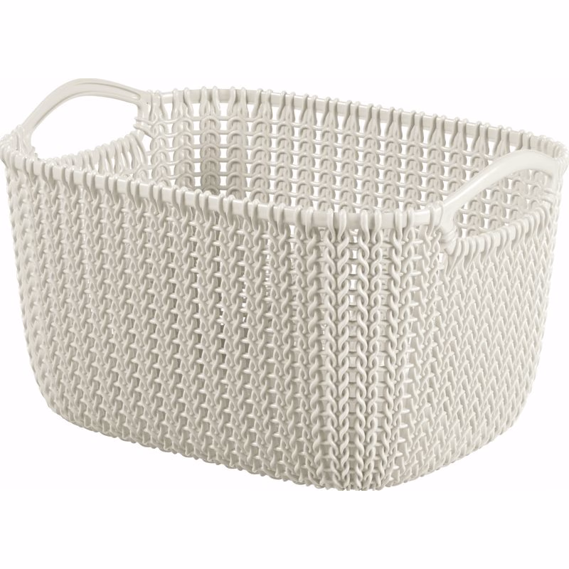 CURVER Košík KNIT 8l | krémová