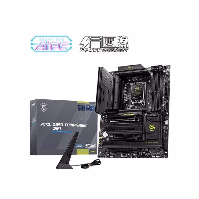MSI MB Sc LGA1851 MAGA Z890 TOMAHAWK WIFI, Intel Z890, 4xDDR5, 1xHDMI, 2xUSB4, WI-FI
