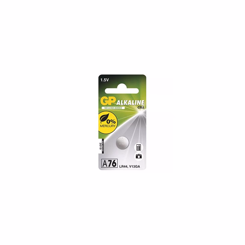 GP Jednorazové alkalická batéria LR44, 1-pack