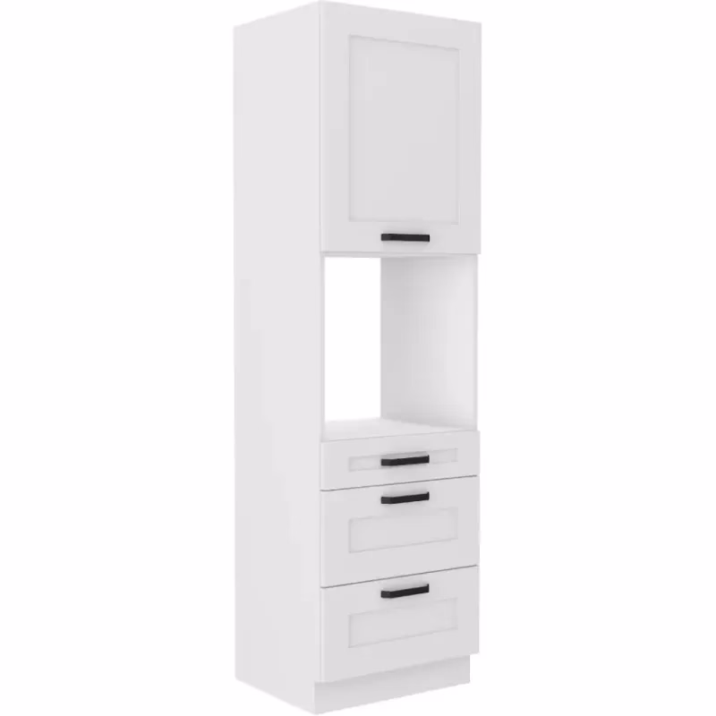 Kuchynská skrinka LUNA biela mat/biela 60dps-210 3s 1f