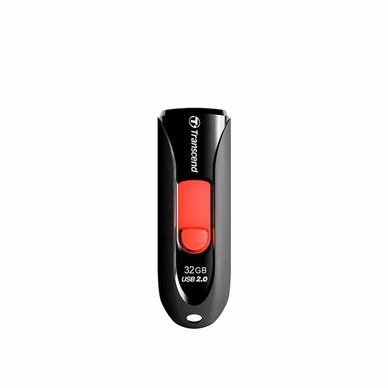 TRANSCEND Flash Disk 32GB JetFlash®590K, USB 2.0 (R:16/W:6 MB/s) čierna