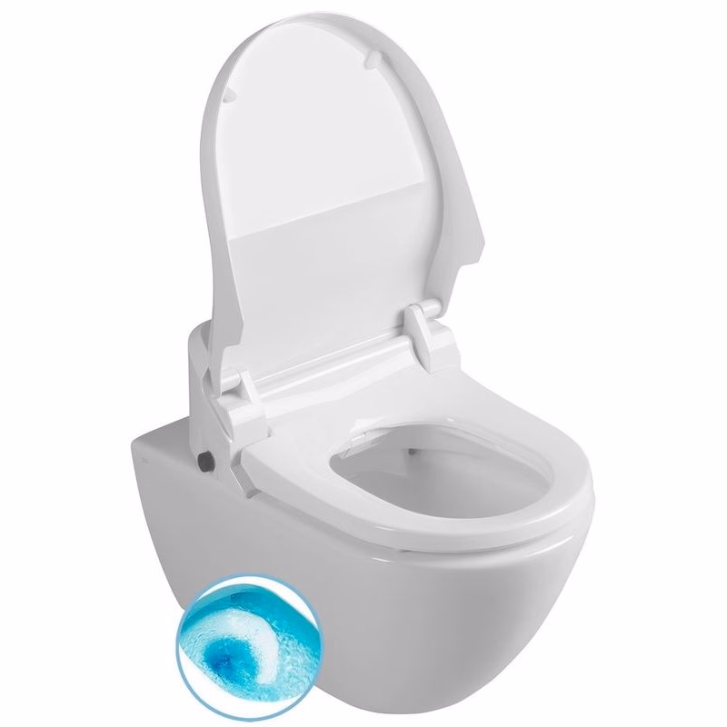 SAPHO - PURA závesné WC s elektronickým bidetom USPA LUX UB-6635RU-1