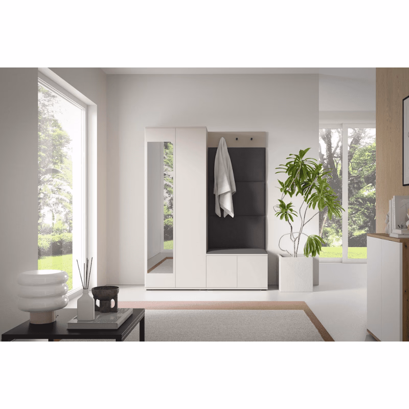 ArtPK Predsieň BIANCO 3 | cashmere so zrkadlom Farba: Trinity 15
