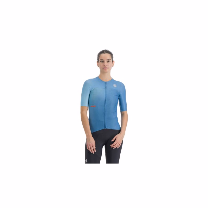 Dámsky cyklistický dres s krátkym rukávom SPORTFUL Light pro w jersey, shaded berry blue