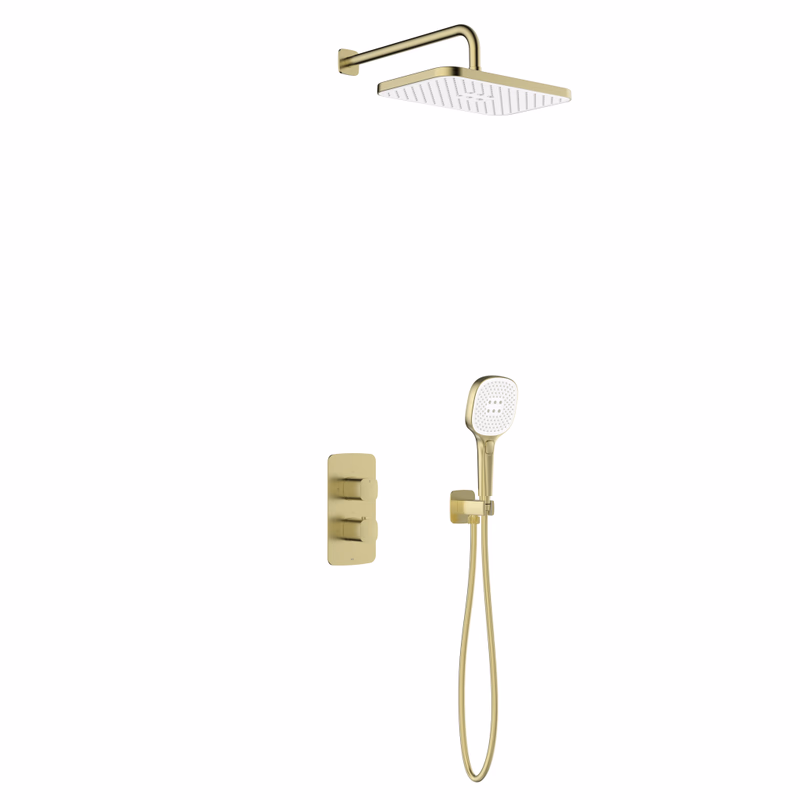 KFA KFA - Malaga sprchový set, termostatický, podomietkový, PVD brushed gold 5759-501-31