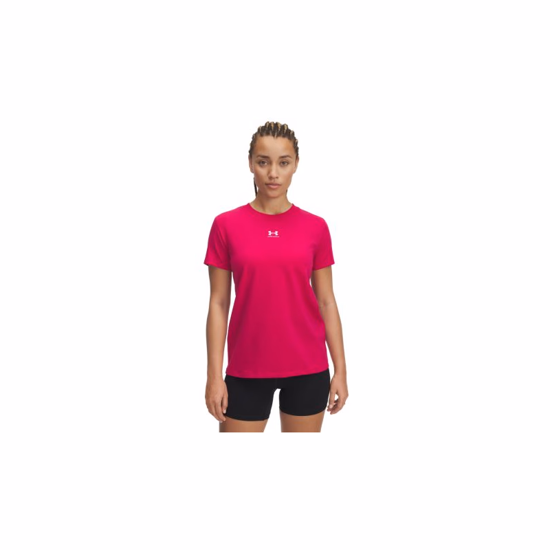 Dámske tričko s krátkym rukávom UNDER ARMOUR UA Rival Core SS-PPL
