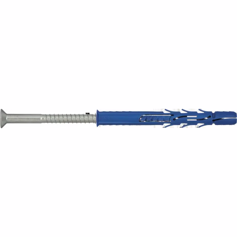Rawlplug Rámová hmoždinka s golierom s pozinkovanou skrutkou so šesťhrannou hlavou R-FF1 10x100 mm