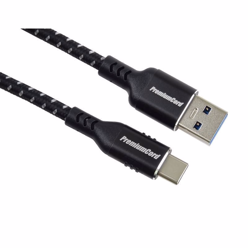 PREMIUMCORD Kábel USB-C na USB 3.0, 5Gbit/s, 1m