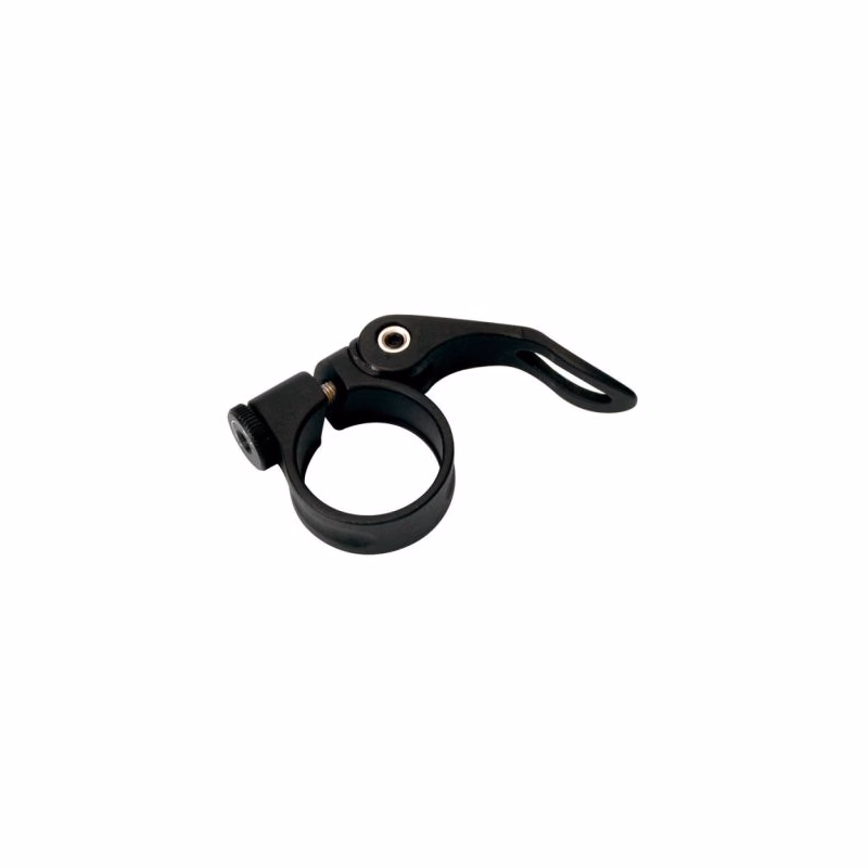 Objímka podsedlová LONGUS Seat clamp AL 34,9mm s RU čierna