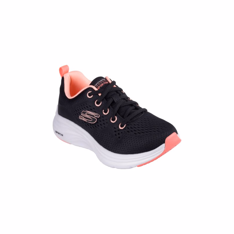 Dievčenská rekreačná obuv SKECHERS Vapor Foam Brisk Quick Jr black pink