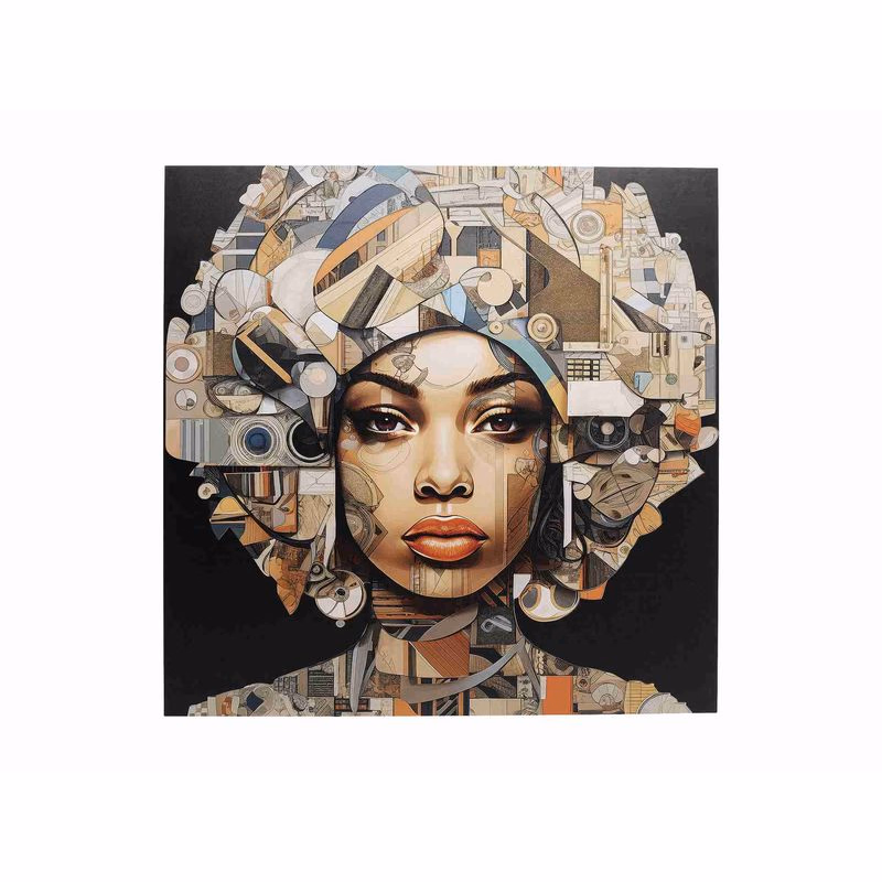 Art GeoWomen sklenený obraz viacfarebný 120x120 cm