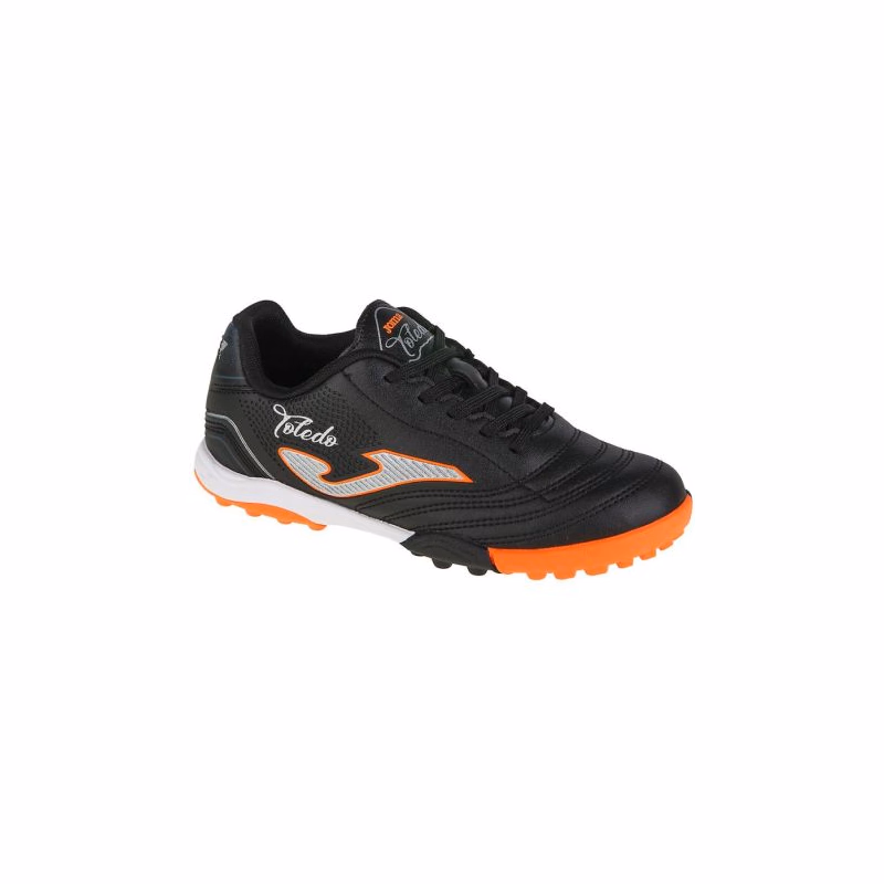 Chlapčenské futbalové kopačky turfy JOMA Toledo Jr TF black