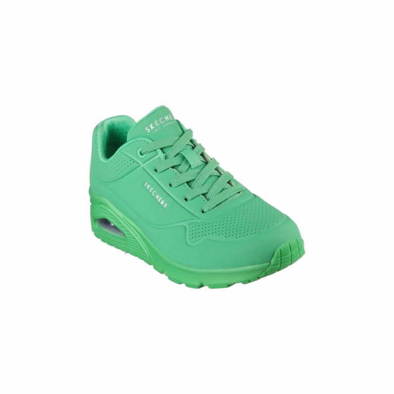 Dámska rekreačná obuv SKECHERS Uno Stand On Air green