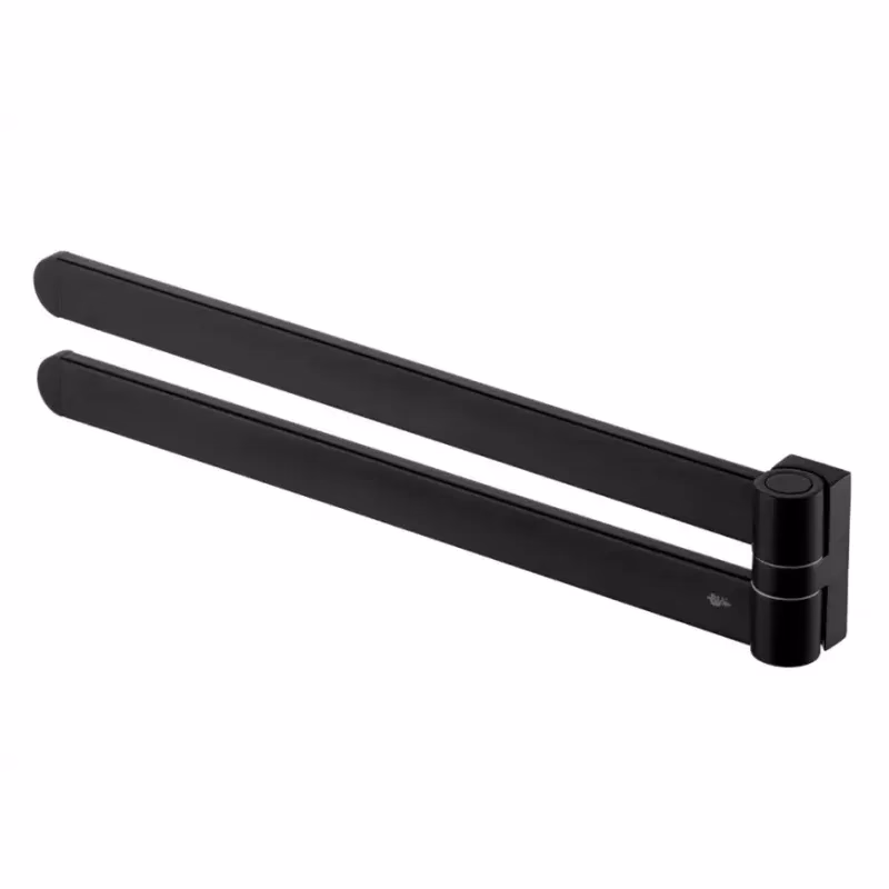 FUTURA BLACK Vešiak dvojramenný čierny 02968