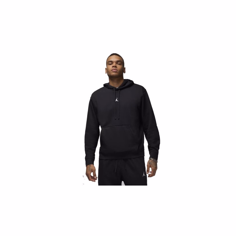 Pánska mikina s kapucňou NIKE M JORDAN DF SPRT CSVR FLC PO-010 BLACK WHITE