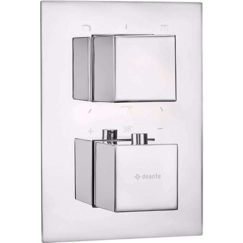 DEANTE - Therm chróm - Vonkajší prvok, pre termostatický BOX BXY_0EAT
