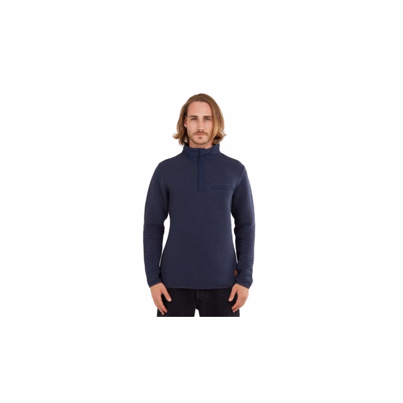 Pánska mikina FUNDANGO Vertigo Sweatshirt-486-patriot blue